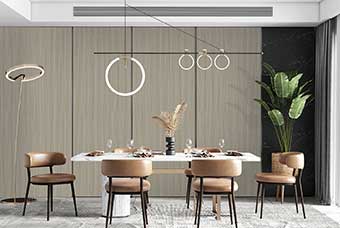 安阳轻奢风格-餐厅