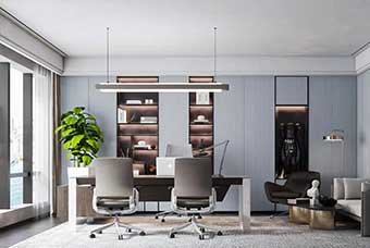 安阳轻奢风格-书房