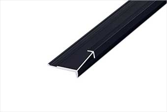 安阳航空纤维墙咔铝合金阳角线（哑黑氧化）