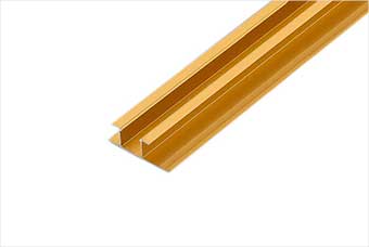 安阳航空纤维墙咔铝合金带灯中条（钛金氧化）