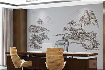 安阳森佰汇航空纤维墙咔（山水之间）