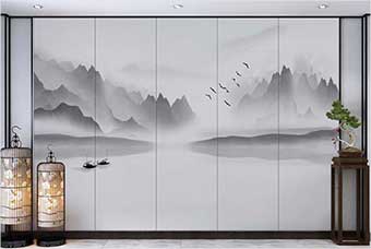 安阳森佰汇航空纤维（山水画系列）